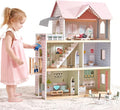 Giant Bean Wooden Dolls House With Elevator And Furniture
