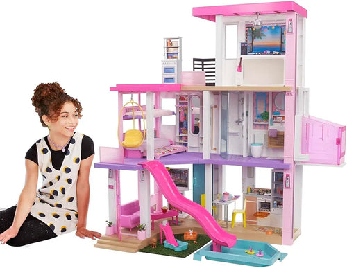 Barbie Dreamhouse Dollhouse With Accessories And Elevator