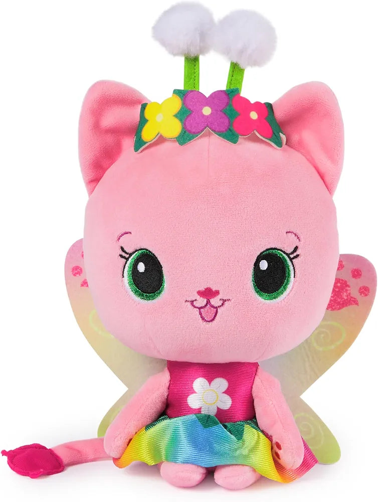 Gabby's Dollhouse Kitty Fairy Plush Light-Up Rainbow