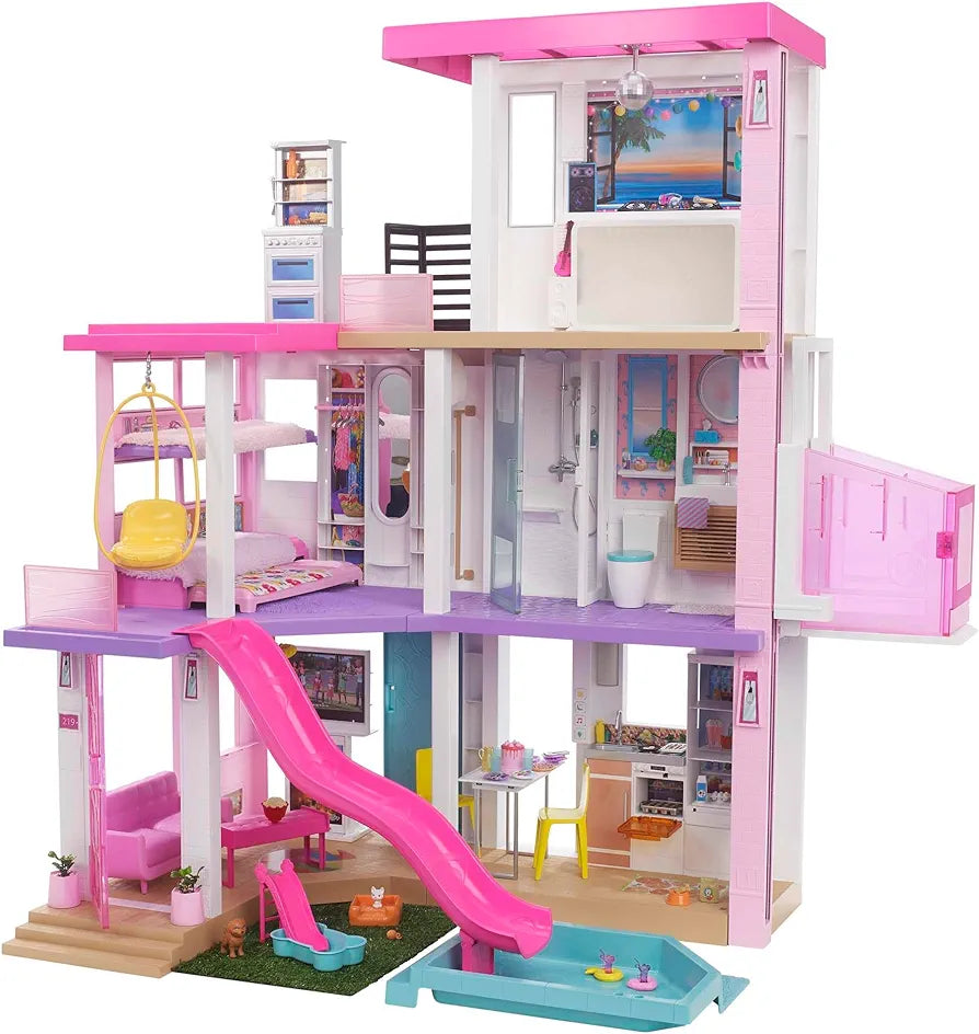 Barbie Dreamhouse Dollhouse With Accessories And Elevator