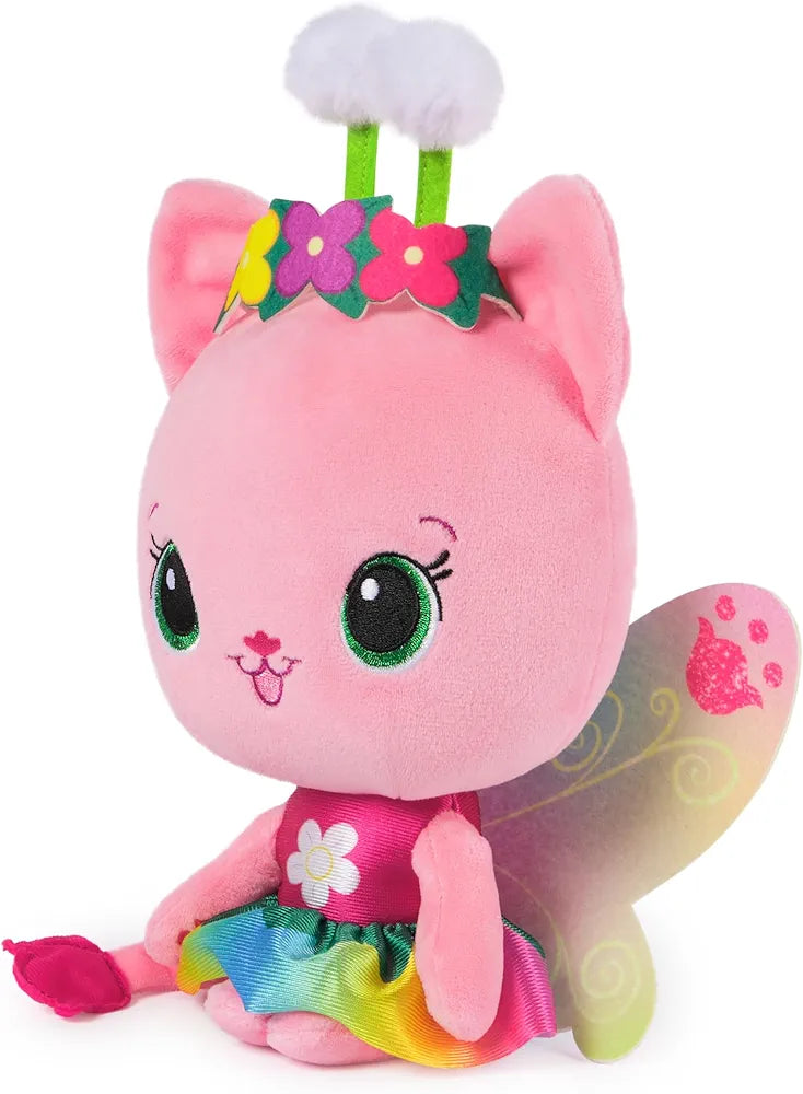 Gabby's Dollhouse Kitty Fairy Plush Light-Up Rainbow