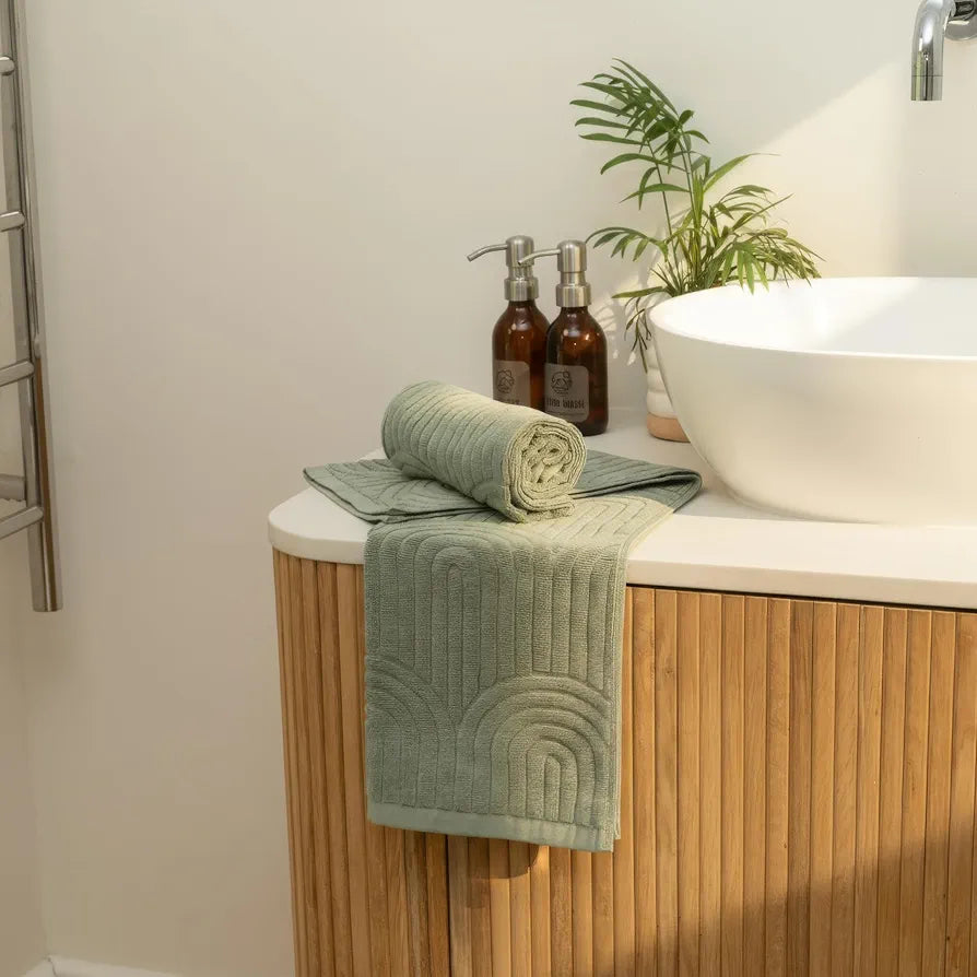 Decorative Cotton Hand Towels, Set of 2