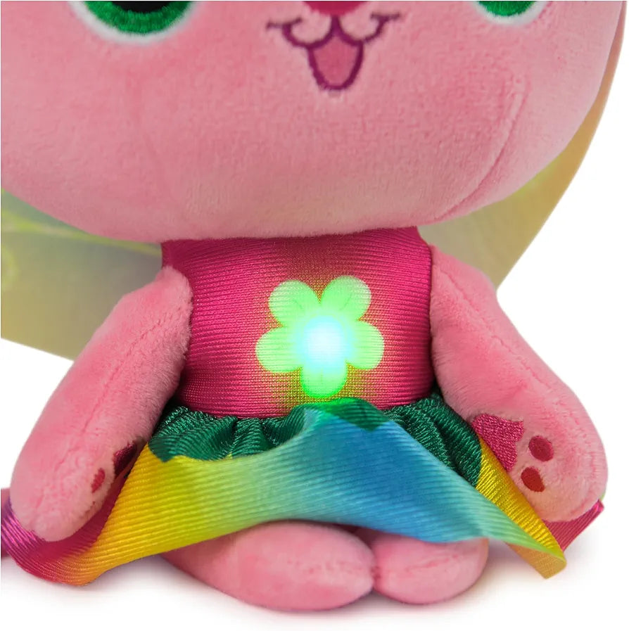 Gabby's Dollhouse Kitty Fairy Plush Light-Up Rainbow