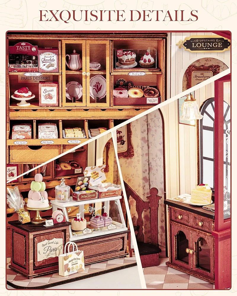 Rolife Honey Dessert Miniature House Kit DIY Model