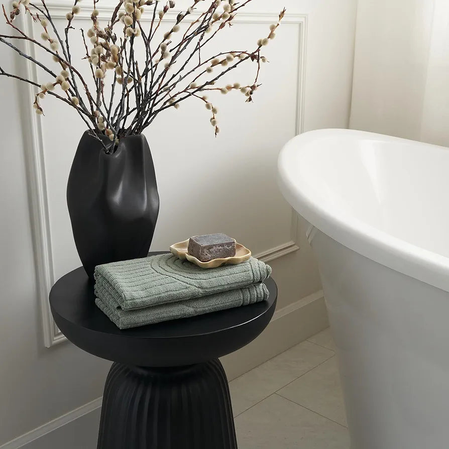 Decorative Cotton Hand Towels, Set of 2
