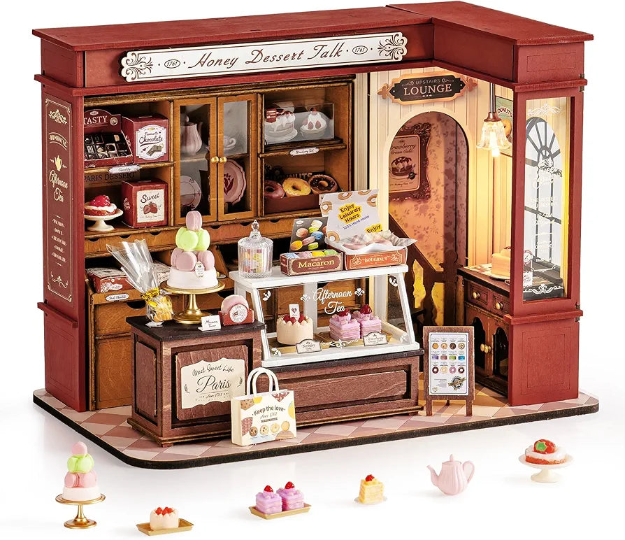 Rolife Honey Dessert Miniature House Kit DIY Model