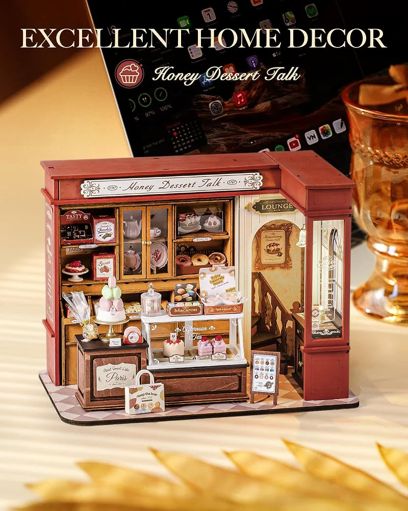 Rolife Honey Dessert Miniature House Kit DIY Model