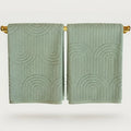 Decorative Cotton Hand Towels, Set of 2